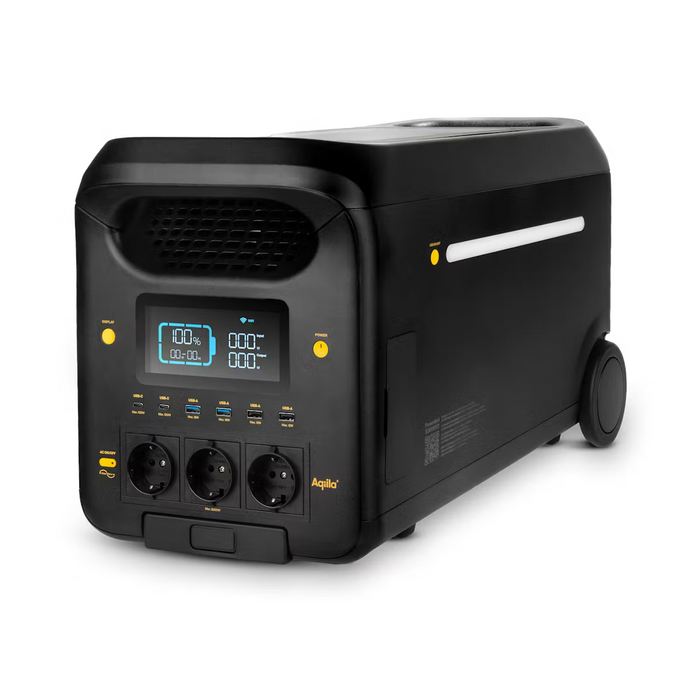 Aqiila strømstasjon Powerbird S3000v2 3000W