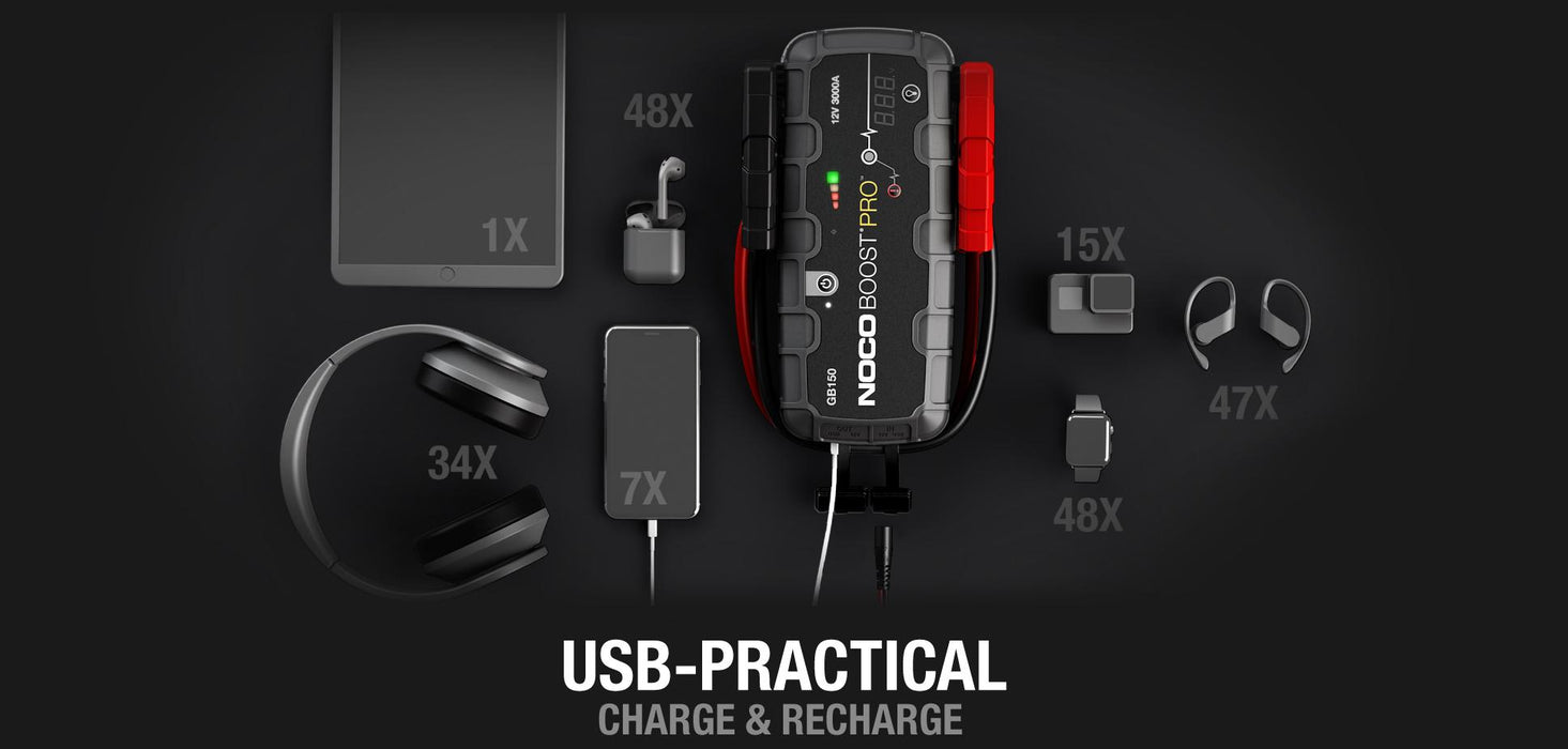 NOCO lithium startbooster 12V - 3000A