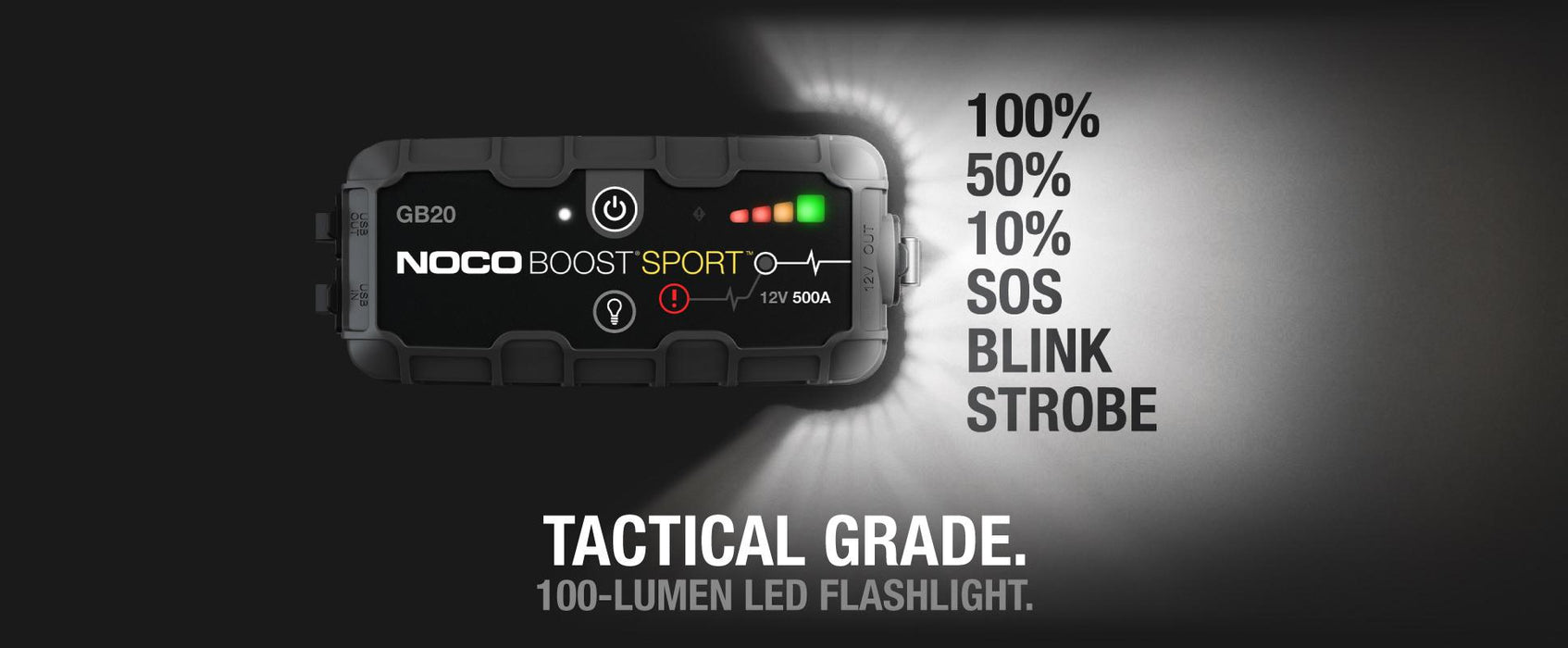 NOCO lithium startbooster 12V - 400A